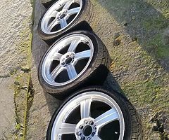 Alloys with 4 good tyres - Image 6/8