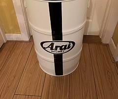 Oil drum seat and stool