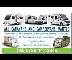Caravan wanted ASAP condition doesn't matter