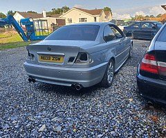 E46 coupe for breaking