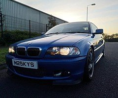 02 BMW 330i clubsport turbo , fully forged