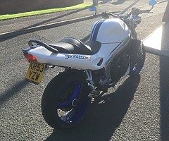 Triumph 955i low miles gsxr forks street fighter