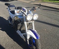 Triumph 955i low miles gsxr forks street fighter - Image 8/8