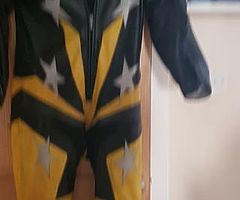 Motorcycle leathers 1 piece