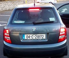 Skoda Fabia 04 Engine 1,2 NCT 10/19 TAX till 4/19 very nice car