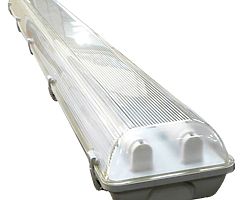 Twin LED Covered Lights with Tubes - Brand New