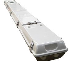 Twin LED Covered Lights with Tubes - Brand New