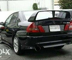 Lancer evo 4 spoiler