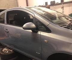 08 corsa for breaking