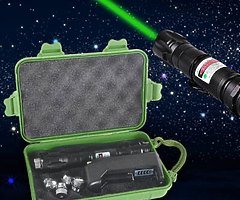 Mile range powerful laser