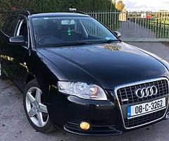Audi A4 Estate 2008 S-line might swap
