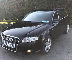 Audi A4 Estate 2008 S-line might swap