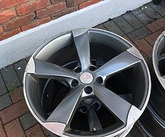 TTRS 19” 5x112 audi ,Vw alloys