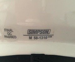Simpson Venom Motorbike Helmet