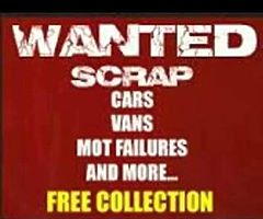 Scrap car or mot fail or non pm wat u have