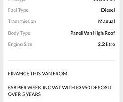 2015 Ford transit 350 RWD Finance this van from €58 P/W - Image 9/10