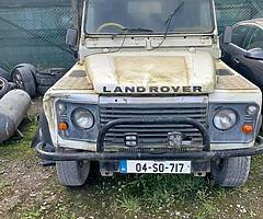 Defender 110 model + Parts