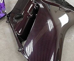 Honda CBR 1000 farings hydrodipp voliolet carbon and Joker.. - Image 8/10