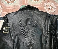 Harley Davison leather jacket - Image 4/6