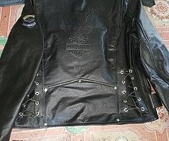 Harley Davison leather jacket - Image 5/6