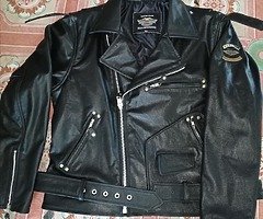 Harley Davison leather jacket - Image 6/6