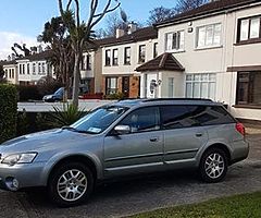 Subaru outback 2006 2.5 petrol 4wd automatic