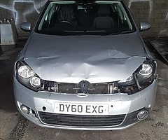 2010 Vw Golf (Damaged) 68 k miles