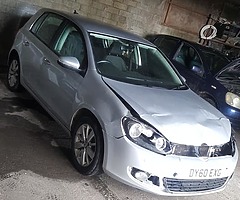 2010 Vw Golf (Damaged) 68 k miles