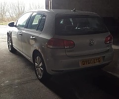 2010 Vw Golf (Damaged) 68 k miles - Image 4/9