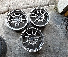 3 Alloys 15" Rota Circuit 10s for sale - Image 5/5