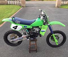 KAWASAKI KX 80e3 1985
