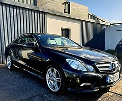 2010 Mercedes-Benz E350 AMG Coupe Auto, Low Miles