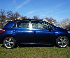 2012 Toyota Auris Self Charging Hybrid Automatic