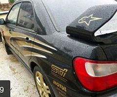 Subaru Impreza WRX turbo