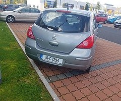 NISSAN tiida 1.6.petrol no.nct manual