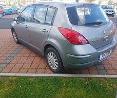 NISSAN tiida 1.6.petrol no.nct manual