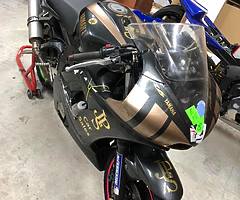 2005 R6 race/track bike.