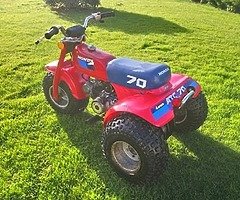 85 Original Honda atc 70 trike not 110 125 big red or quad lt50