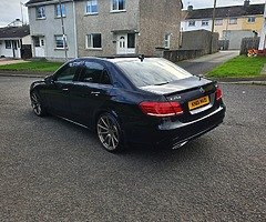 2013 Mercedes e250 amg sport auto