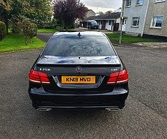 2013 Mercedes e250 amg sport auto