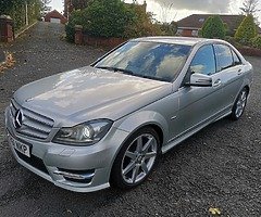 2012 Mercedes C220 CDI AMG Sport Sat NAV PDC