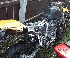 Parts or repair 125 xrx Hyosung 2012