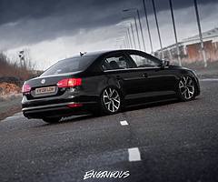Bagged mk6 Jetta