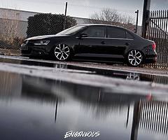 Bagged mk6 Jetta