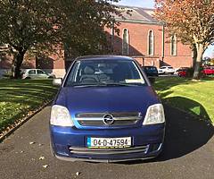 04 Opel Meriva 1.6 manual