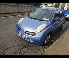 2003 Nissan Micra 1.2L with NCT