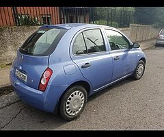 2003 Nissan Micra 1.2L with NCT