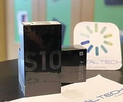 Samsung S10 128GB Unlocked- NEW (Shop)