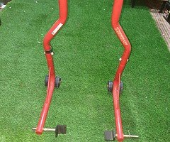 Rear motorbike stand