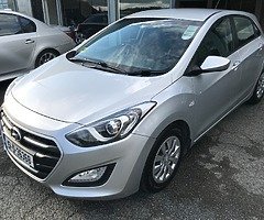 2015 Hyundai I30 1.4 CRDi 90bhp (2016 Model) 1 Owner, 119k mls Tax €190 €8950